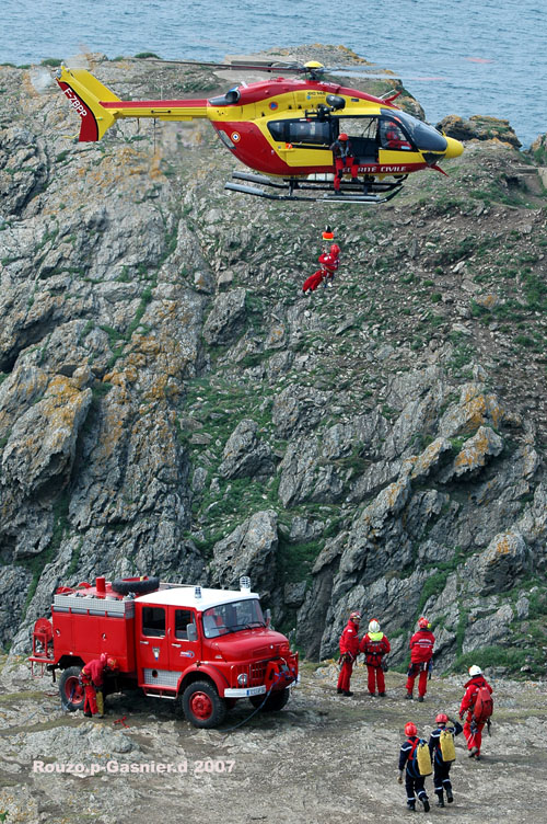 Hélicoptère EC145 Sécurité Civile