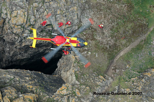 Hélicoptère EC145 Sécurité Civile