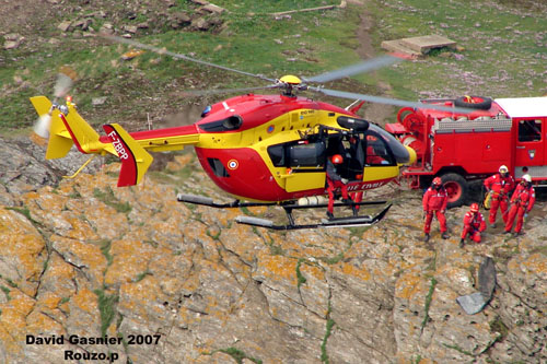 Hélicoptère EC145 Sécurité Civile