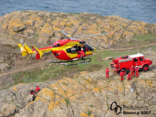 Hélicoptère EC145 Sécurité Civile