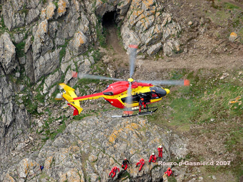 Hélicoptère EC145 Sécurité Civile