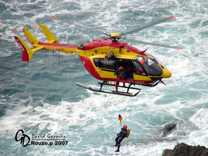 Hélicoptère EC145 Sécurité Civile