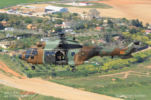 Hélicoptère AS532UL Cougar (HT27) FAMET Espagne