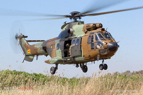 Hélicoptère AS532UL Cougar (HT27) FAMET Espagne