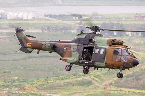 Hélicoptère AS532UL Cougar (HT27) FAMET Espagne