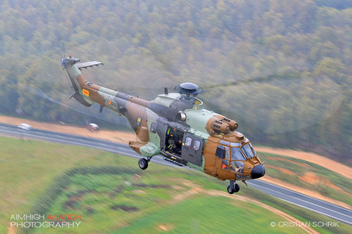 Hélicoptère AS532UL Cougar (HT27) FAMET Espagne