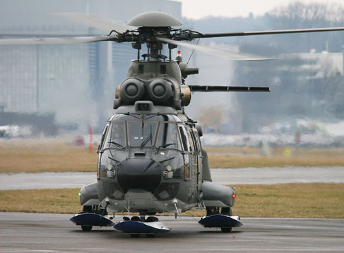 Hélicoptère SuperPuma de l'Armée suisse