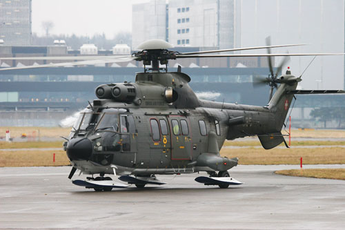 Hélicoptère SuperPuma de l'Armée suisse