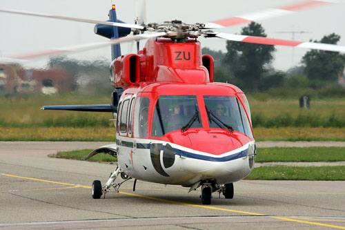 Hélicoptère S76 de CHC