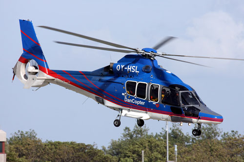 Hélicoptère EC155 de DANCOPTER