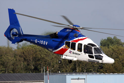 Hélicoptère EC155 de BRISTOW