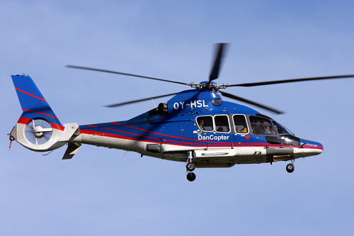 Hélicoptère EC155 de DANCOPTER