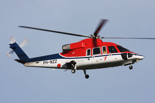 Hélicoptère S76 de CHC