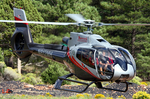 Hélicoptère EC130 de MAVERICK HELICOPTERS à Tusayan