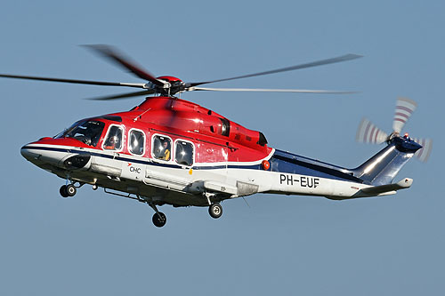 Hélicoptère AW139 PH-EUF de CHC