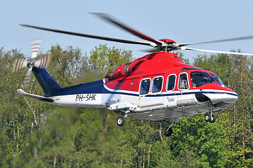 Hélicoptère AW139 PH-SHK de CHC