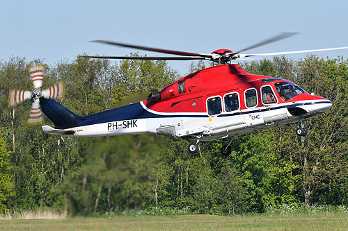 Hélicoptère AW139 PH-SHK de CHC