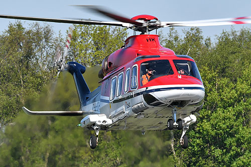 Hélicoptère AW139 PH-SHK de CHC