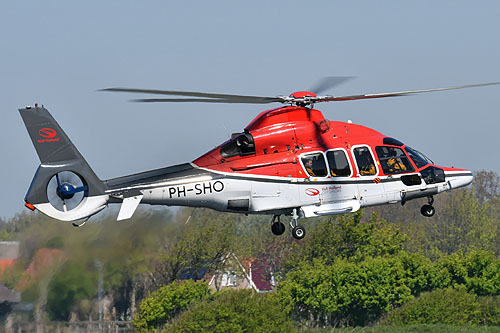 Hélicoptère H155 PH-SHO de Heli Holland Offshore