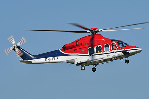 Hélicoptère AW139 PH-EUF de CHC