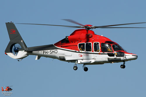 Hélicoptère H155 PH-SHO de Heli Holland Offshore