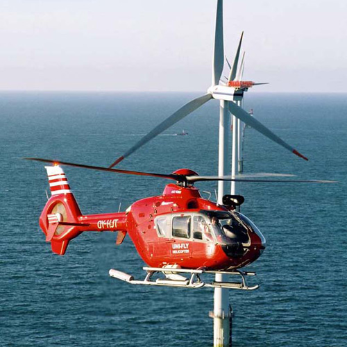 Hélicoptère EC135 d'UNI-FLY