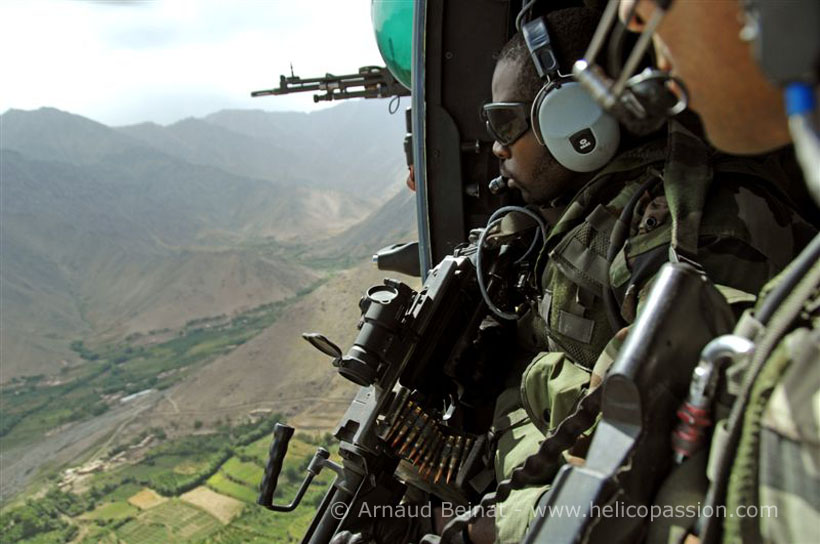 Hélicoptère EC725 Caracal en Afghanistan