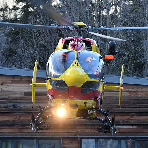 Hélicoptère EC145 de la Sécurité Civile