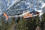 Hélicoptère AS350 B3 Ecureuil F-HESB de Chamonix Mont-Blanc Hélicoptères (CMBH) 