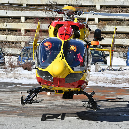 Hélicoptère EC145 de la Sécurité Civile