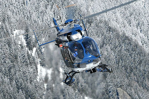 Hélicoptère EC145 de la Gendarmerie Nationale