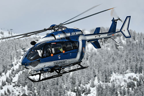 Hélicoptère EC145 de la Gendarmerie Nationale