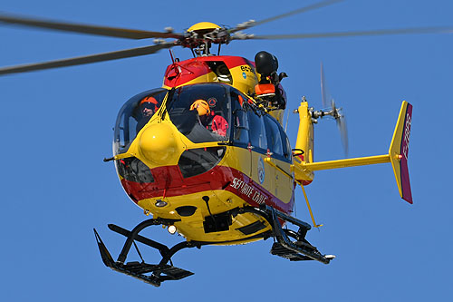 Hélicoptère EC145 de la Sécurité Civile