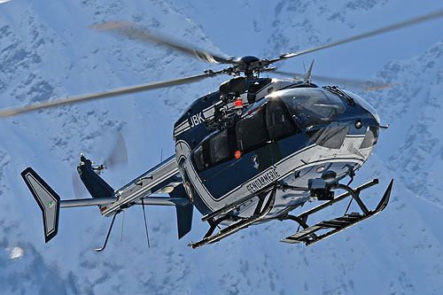 Hélicoptère EC145 de la Gendarmerie Nationale