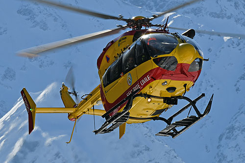 Hélicoptère EC145 de la Sécurité Civile