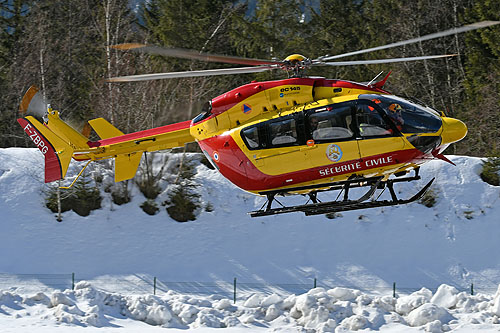 Hélicoptère EC145 de la Sécurité Civile