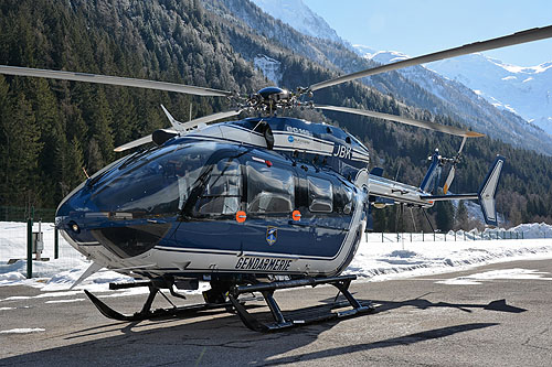 Hélicoptère EC145 de la Gendarmerie Nationale