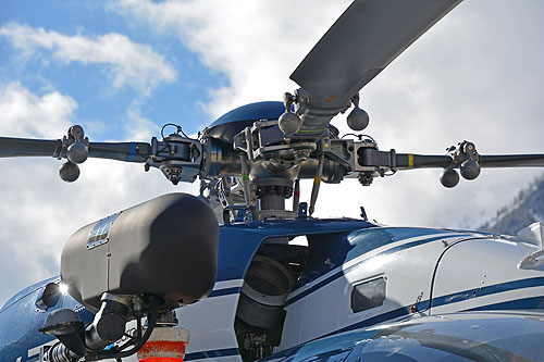 Hélicoptère EC145 de la Gendarmerie Nationale