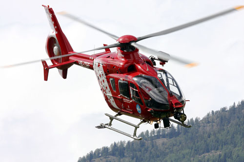 Hélicoptère EC135 AIR ZERMATT