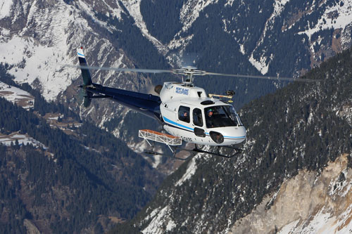 Hélicoptère Eurocopter AS350 Ecureuil de MONT BLANC HELICOPTERES