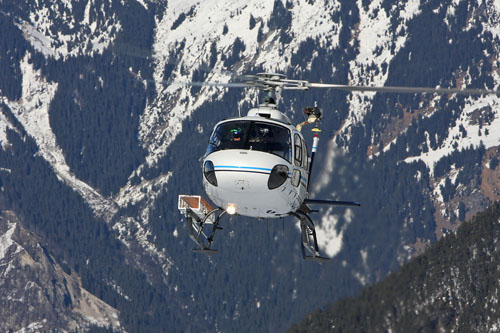 Hélicoptère Eurocopter AS350 Ecureuil de MONT BLANC HELICOPTERES