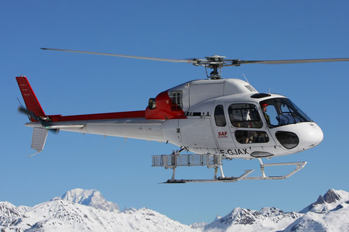 Hélicoptère Eurocopter AS350 Ecureuil de SAF HELICOPTERES