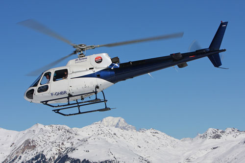 Hélicoptère Eurocopter AS350 Ecureuil de JET SYSTEMS HELICOPTERES SERVICE