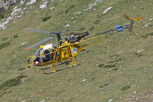 SA315 Lama de SAF Hélicoptères