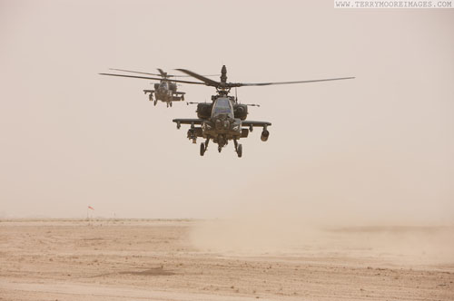 Hélicoptères d'attaque AH64 Apache