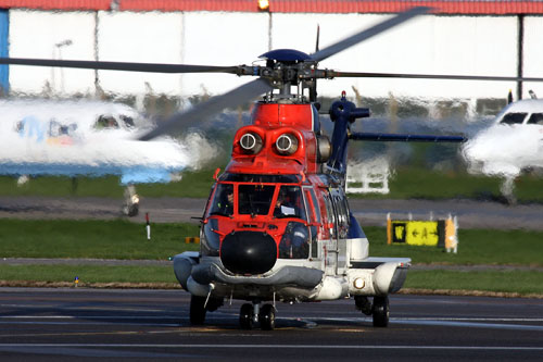 Hélicoptère SuperPuma de CHC