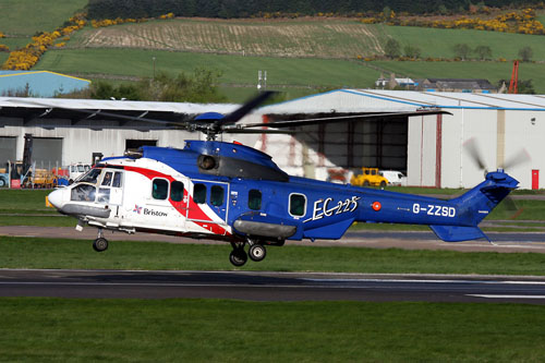 Hélicoptère EC225 de BRISTOW 