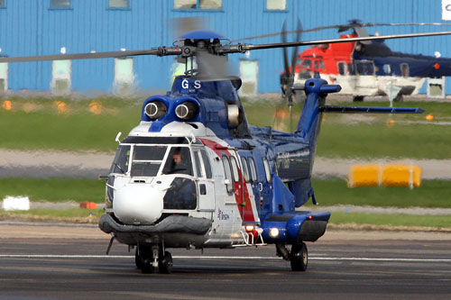 Hélicoptère SuperPuma de BRISTOW 