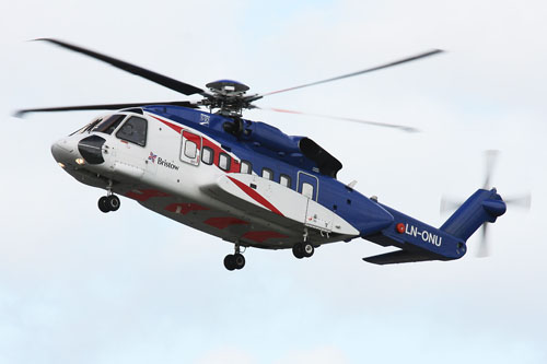 Hélicoptère S92 de BRISTOW