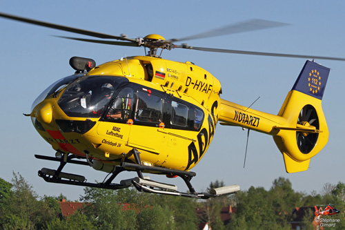 Hélicoptère de secours H145 D-HYAF de l'ADAC